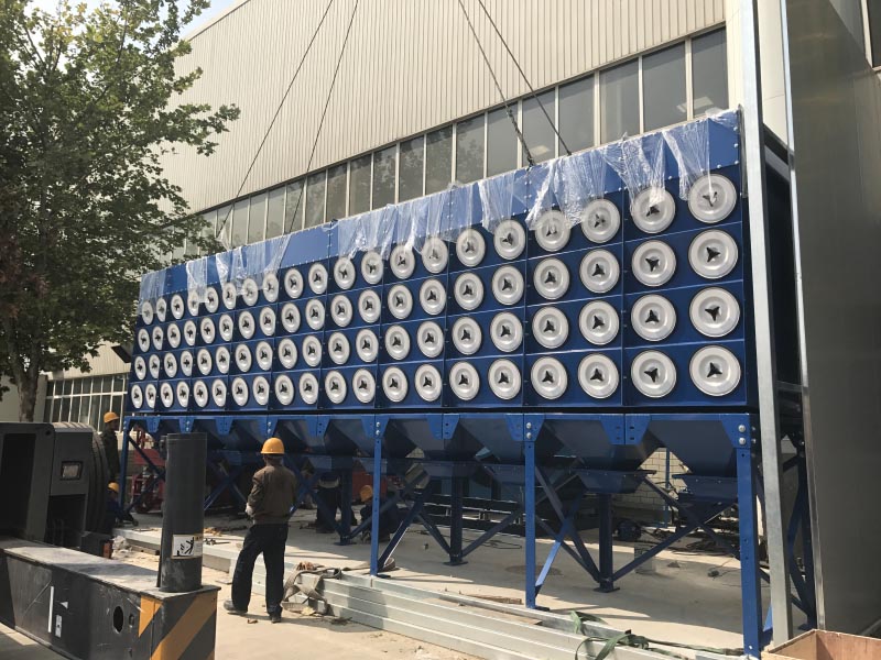 斜插式滤筒除尘器